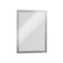 Duraframe Durable 487223 A4 zilvergrijs 2 stuks