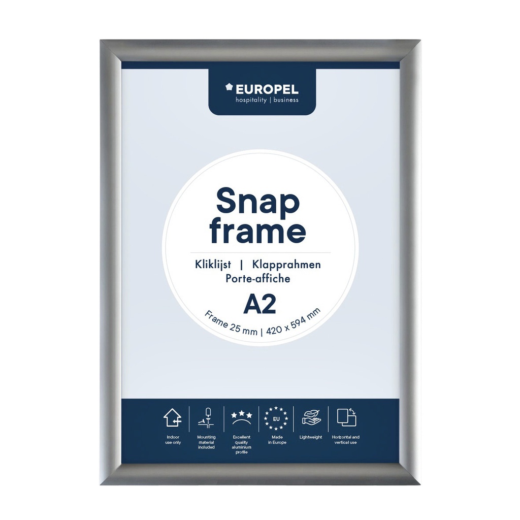 [355004] Kliklijst Europel A2 25mm