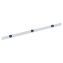 Metaalband MAUL 1mx35mm zelfklevend wit + magneten