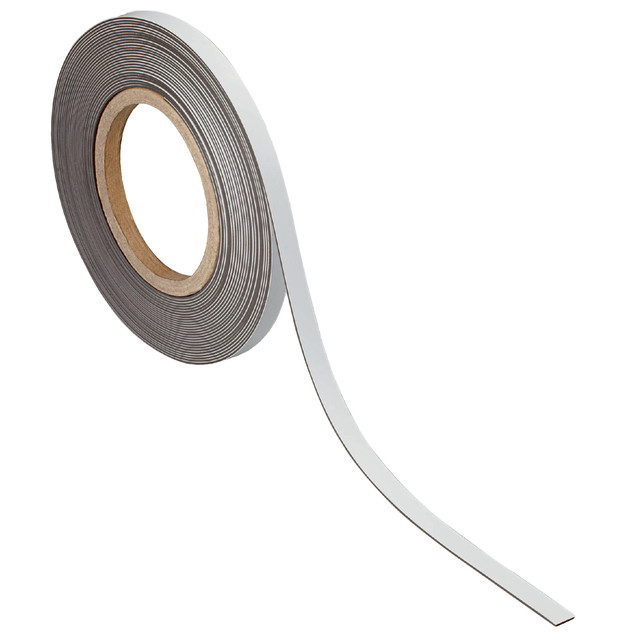 [6524102] Magneetband MAUL beschrijfbaar 10mx10mmx1mm wit