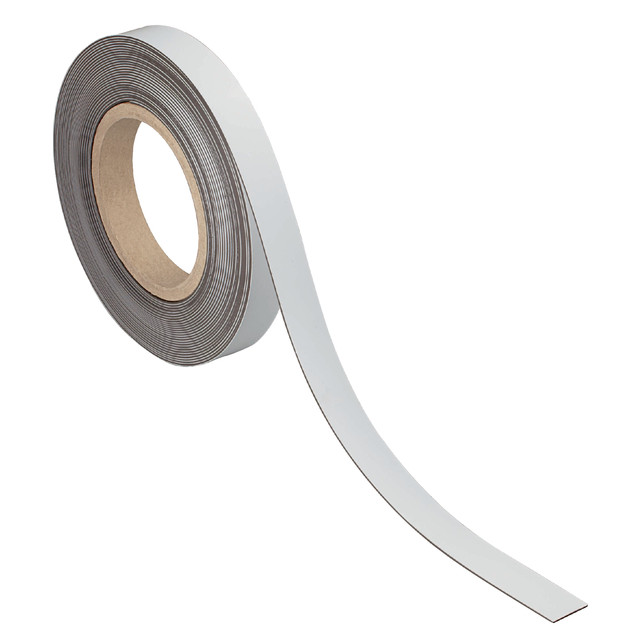 [6524302] Magneetband MAUL beschrijfbaar 10mx20mmx1mm wit