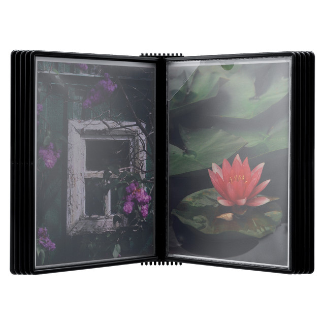 [7968219] Wandelement Djois Flex-O-Frame A4 met 10-tas zw