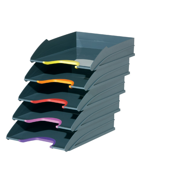 [770557] Brievenbak Durable Varicolor 5 stuks