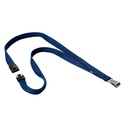 Textielkoord Durable 8127 karabijnh nachtbl 10st