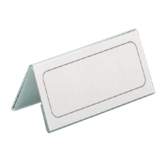 [805219] Tafelnaambord Durable 8052 61x210mm transp