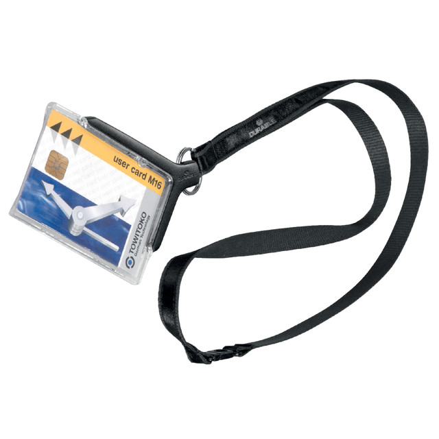 [820758] Veiligheidspashouder Durable 8207 textielkoord dgs