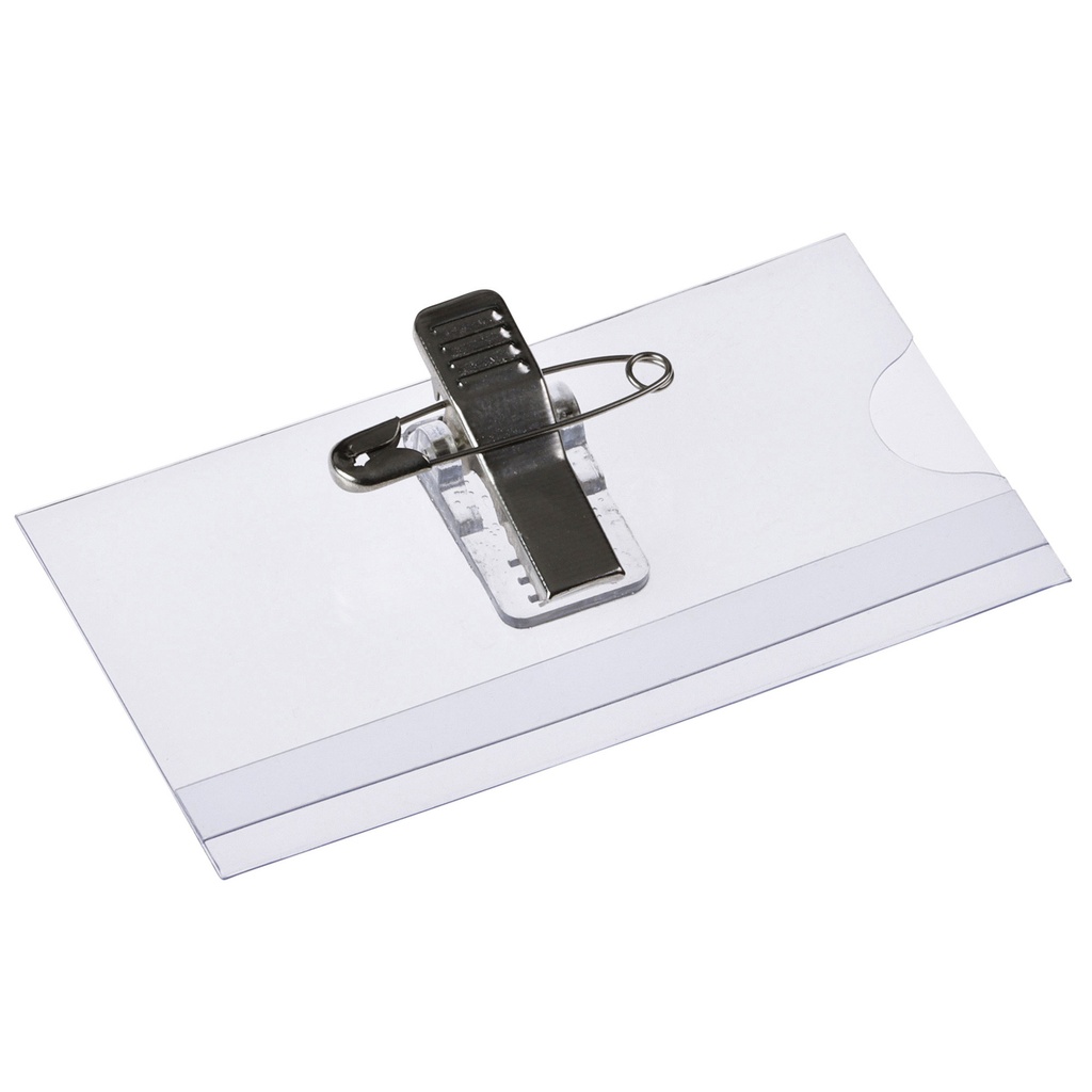 [121260] Badge Europel met clip+speld 75x40mm 24st