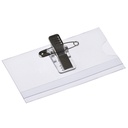 Badge Europel met clip+speld 75x40mm 24st