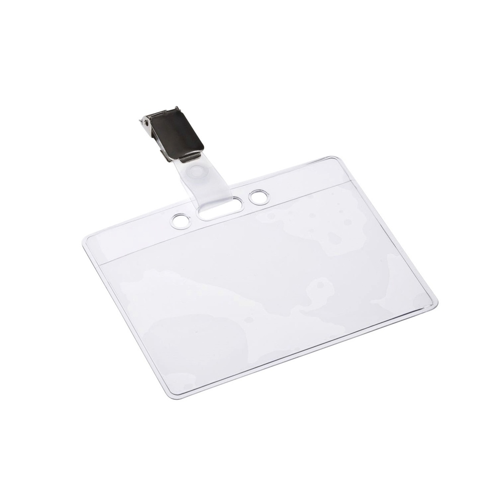 Badge Europel met strip en clip 90x60mm