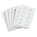Badgekaart Durable 1451 bedrukbaar 30x60mm 540st
