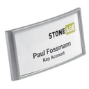 Badge Durable 8540 classic magneet 30x65mm zgs