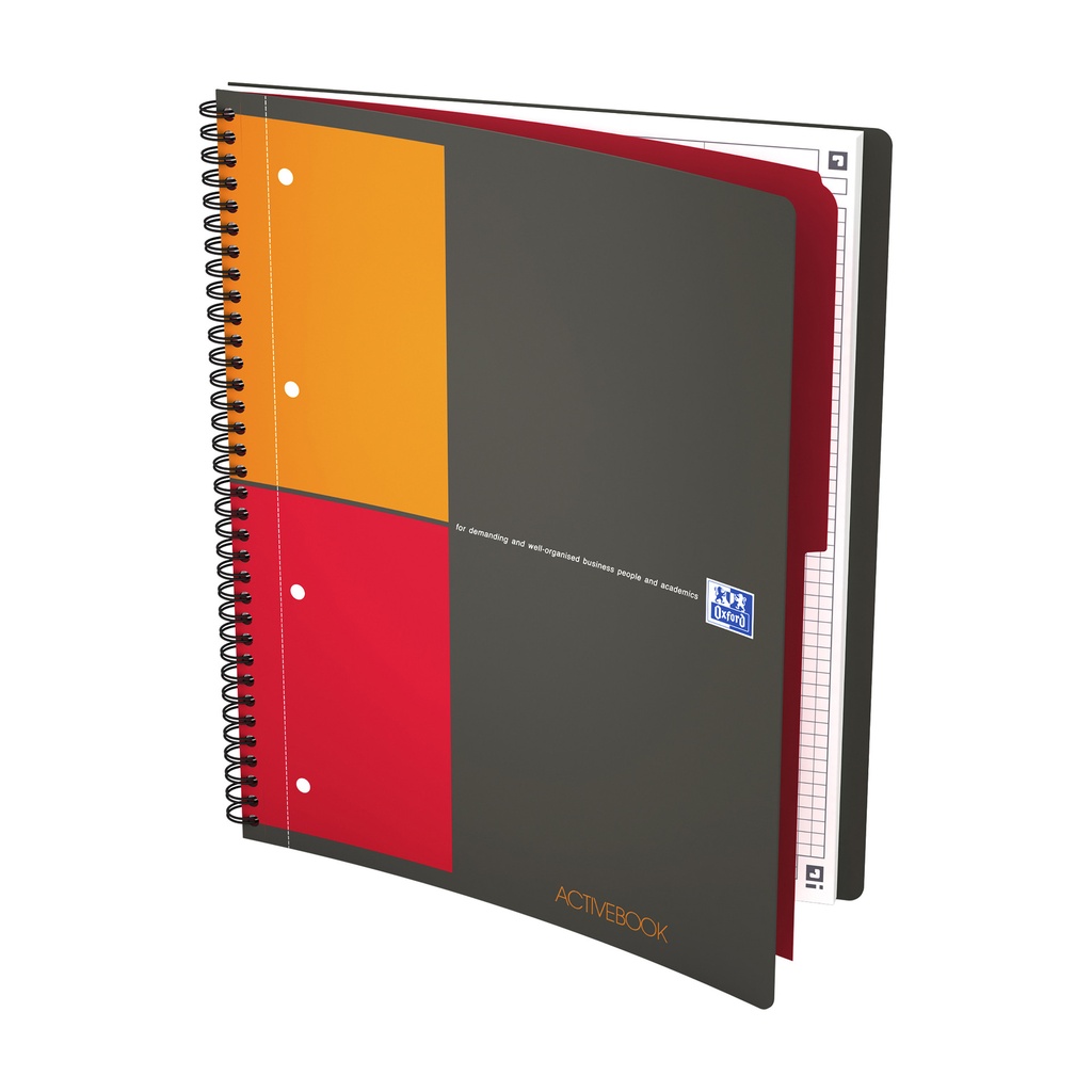 [100104329] Spiraalblok Oxf international activebk A4+ rt 5mm