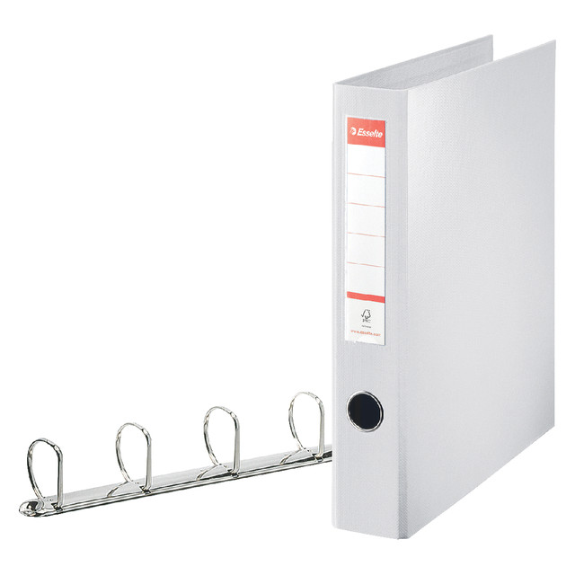 [82400] Ringband Esselte Standaard maxi recy PP folie wt