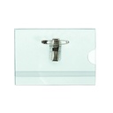 Badge Quantore clip+speld 60x90mm