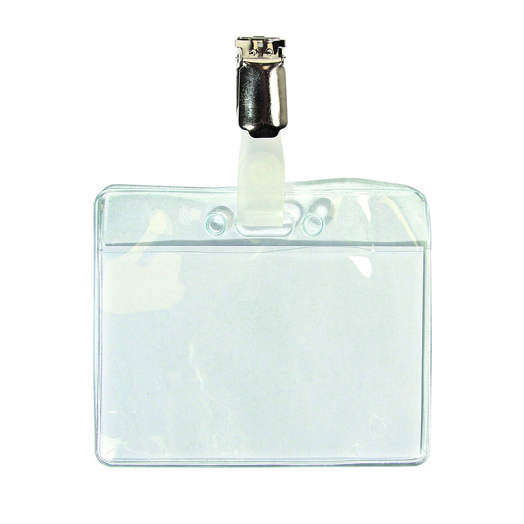 Badge Quantore clip 60x90mm