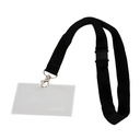 Badge pashouder Europel met koord 90x60mm