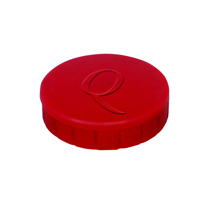 [921467] Magneet Quantore 20mm 300gr rood 10 stuks