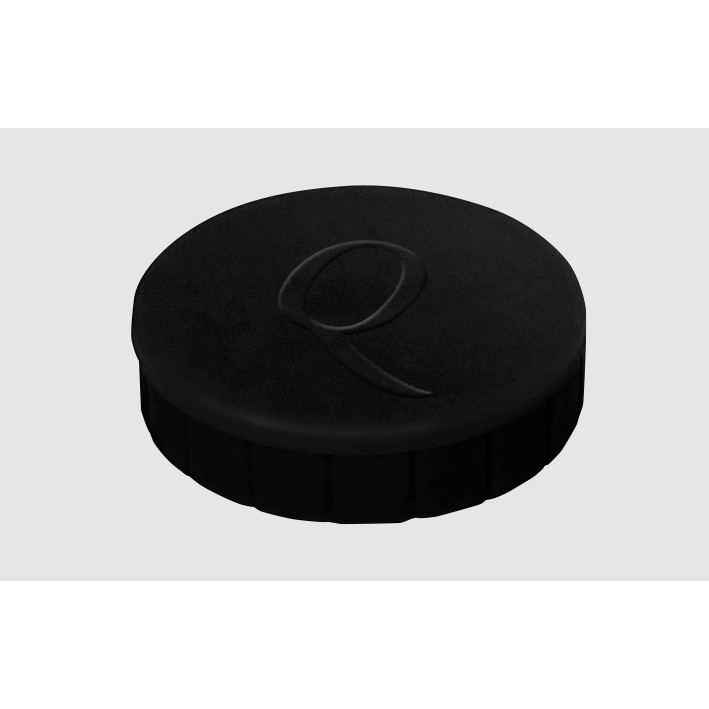 Magneet Quantore 20mm 300gr zwart 10 stuks