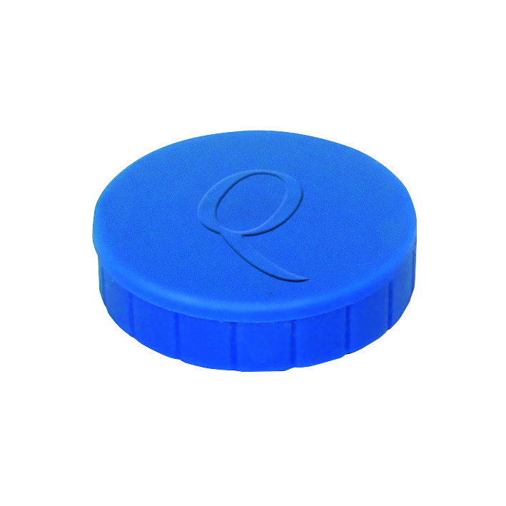 Magneet Quantore 32mm 800gr blauw 10 stuks