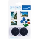 Magneet Legamaster 35mm super 2500gr zw 2st