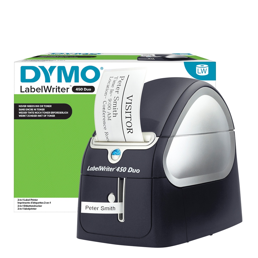 [S0838920] Labelprinter Dymo LabelWriter 450 Duo desktop