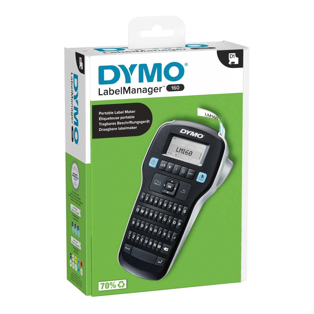 [2174612] Labelprinter Dymo LabelManager 160 qwerty 12mm