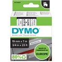Labeltape Dymo LabelManager D1 19mmx7m wit