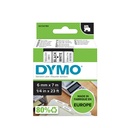 Labeltape Dymo LabelManager D1 polyester 6mm wit