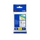 Labeltape Brother Ptouch TZe221 9mm wit
