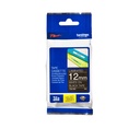 Labeltape Brother Ptouch TZe335 12mm zwart