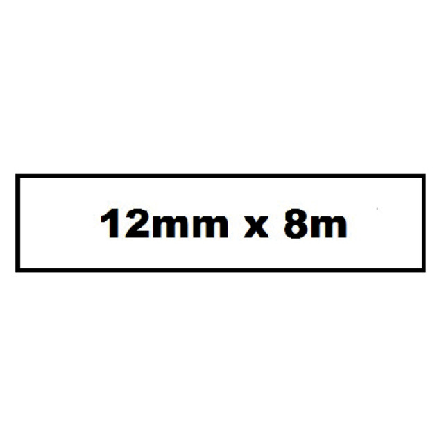 [Q231] Labeltape Quantore Tze-231 12mmx8m zw/wt