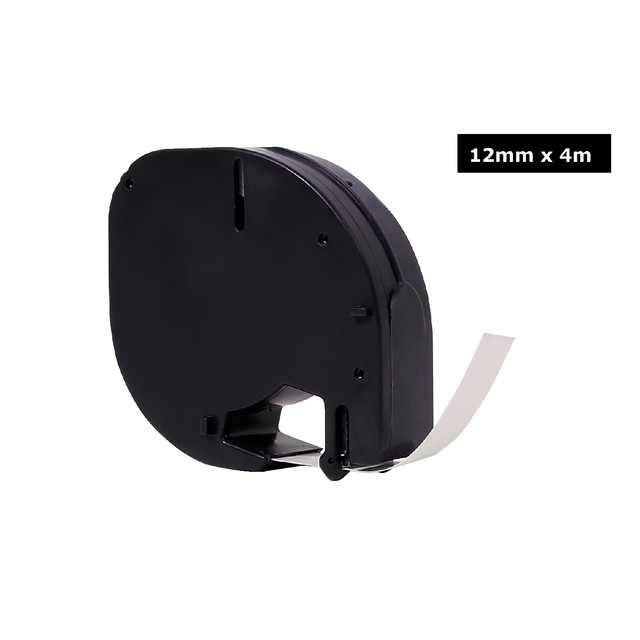 [Q91200] Labeltape Quantore 91200 12mmx4m wt/zw