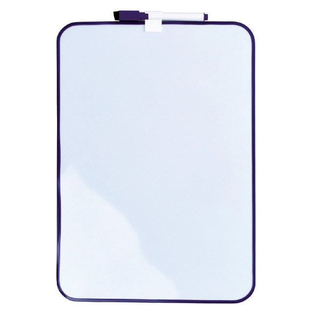 Whiteboard Desq 24x34cm + marker paars profiel