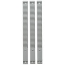 Planbordelement Djois 48mm 50 sleuf grijs