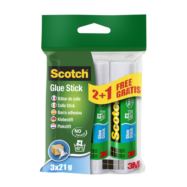 [DE272963849] Lijmstift Scotch 21gr 2+1 gratis