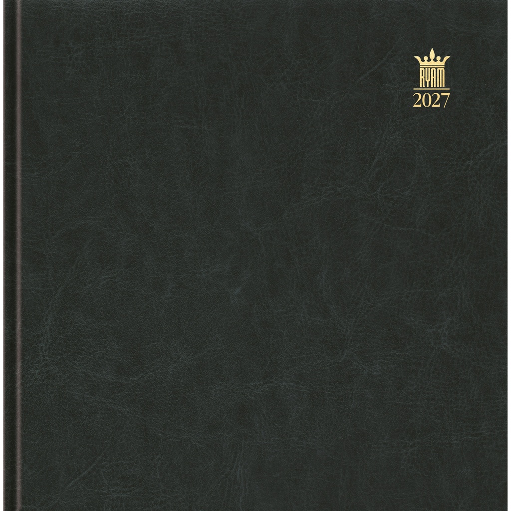 Agenda 2026 Ryam Carré 7dagen/2pagina's zwart