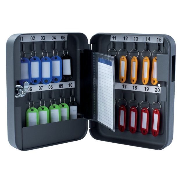 [1000333Q] Sleutelkast Quantore basic 20 haken