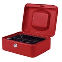 Geldkist Quantore 200x160x90mm rood