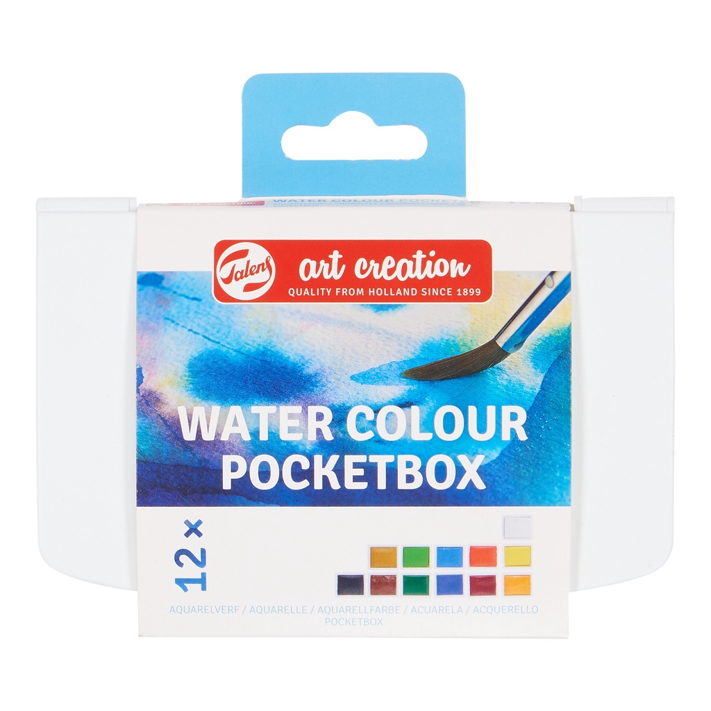 [9022112M] Aquarelverf Talens Art Creation set 12 kleuren