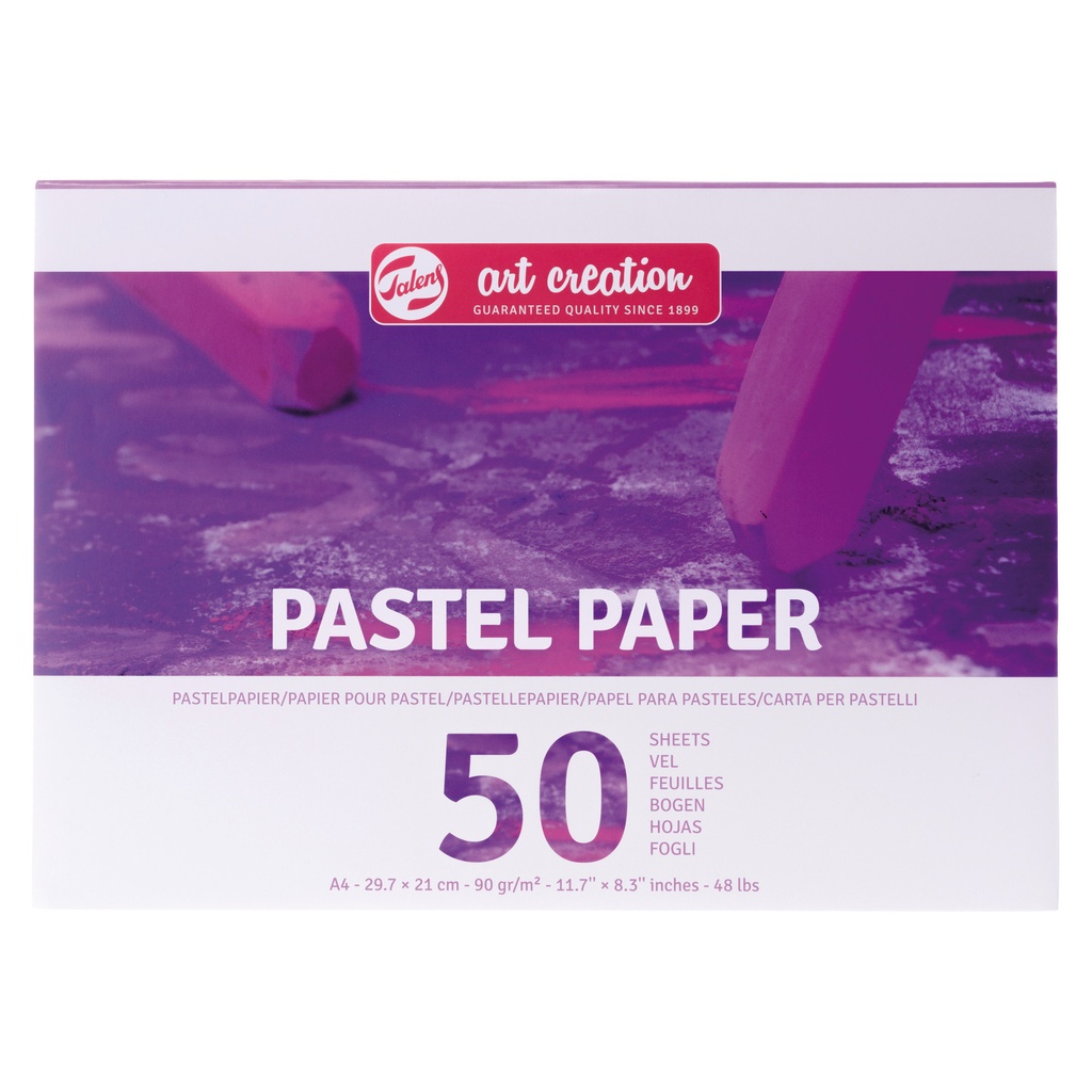[9319002M] Pastelpapier Talens Art Creation 90gr A4 paars