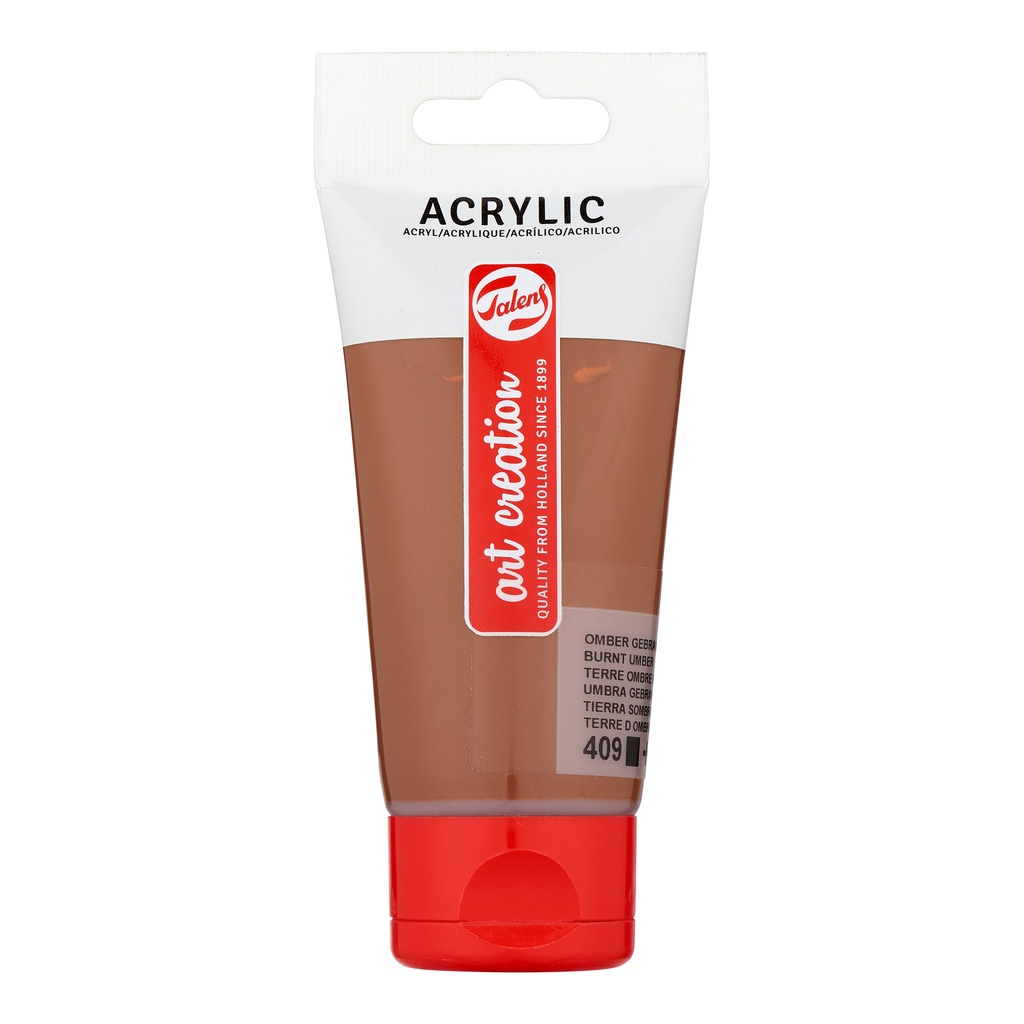 [3511409M] Acrylverf Talens Art Creation 75ml 409 gebr omber