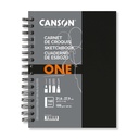 Schetsboek Canson Art Book One 100gr 216x279mm wit