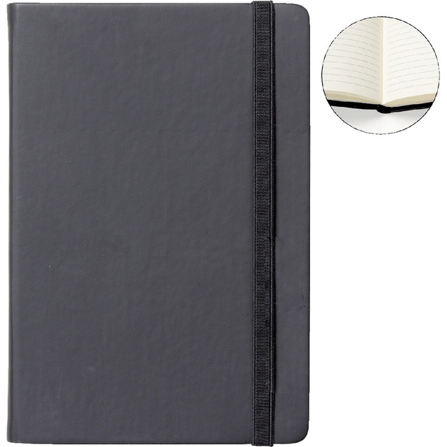 [011442] Notitieboek Quantore A5 lijn 192blz 80gr zwart