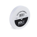 Lint Colop Emark 15mmx25m wit