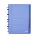 Schrift Atoma A4+ lijn 120blz 90gr PP transp ass