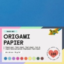Origami pap Folia 70gr 10x10cm 100 vel assorti kl