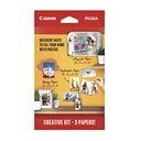 Fotopapier Canon creatieve kit 3 soorten