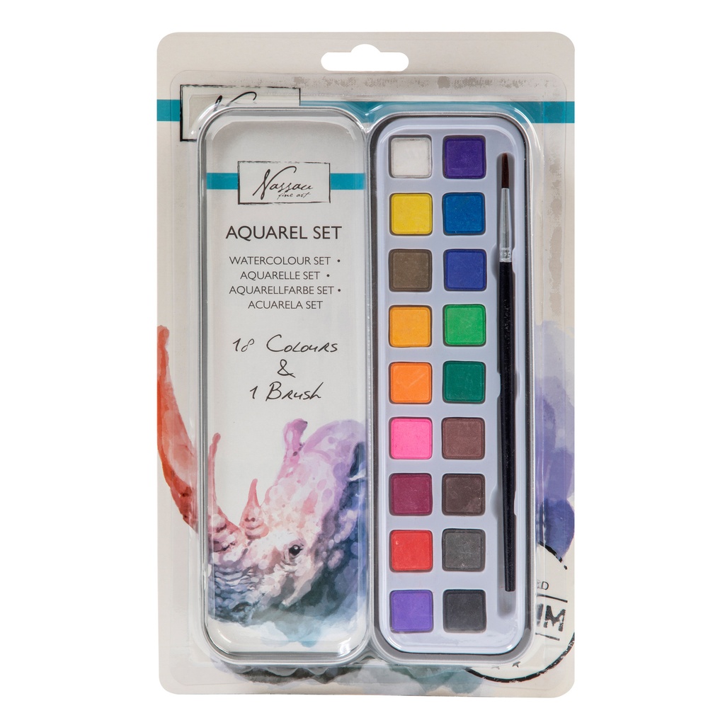 Acrylverf nassau art 18napjes ass