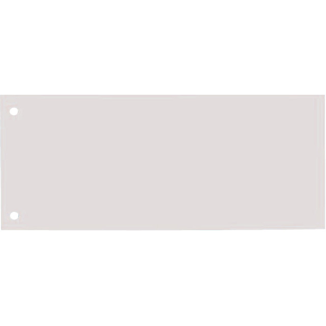 [1387392] Scheidingsstrook Qbasic 240x105mm 50vel wit