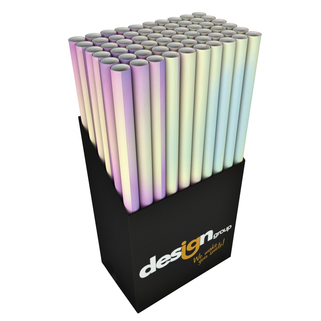 [GW-16365] Inpakfolie Design Group iriserende folie 300x70cm